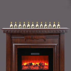 LED Halloween Boo Candles Retail Counter Display