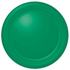 Green 10 1/2" Paper Plates