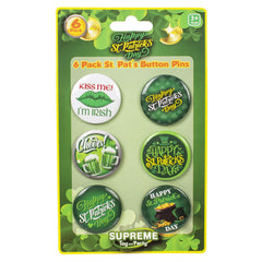 St. Patrick's Day Buttons
