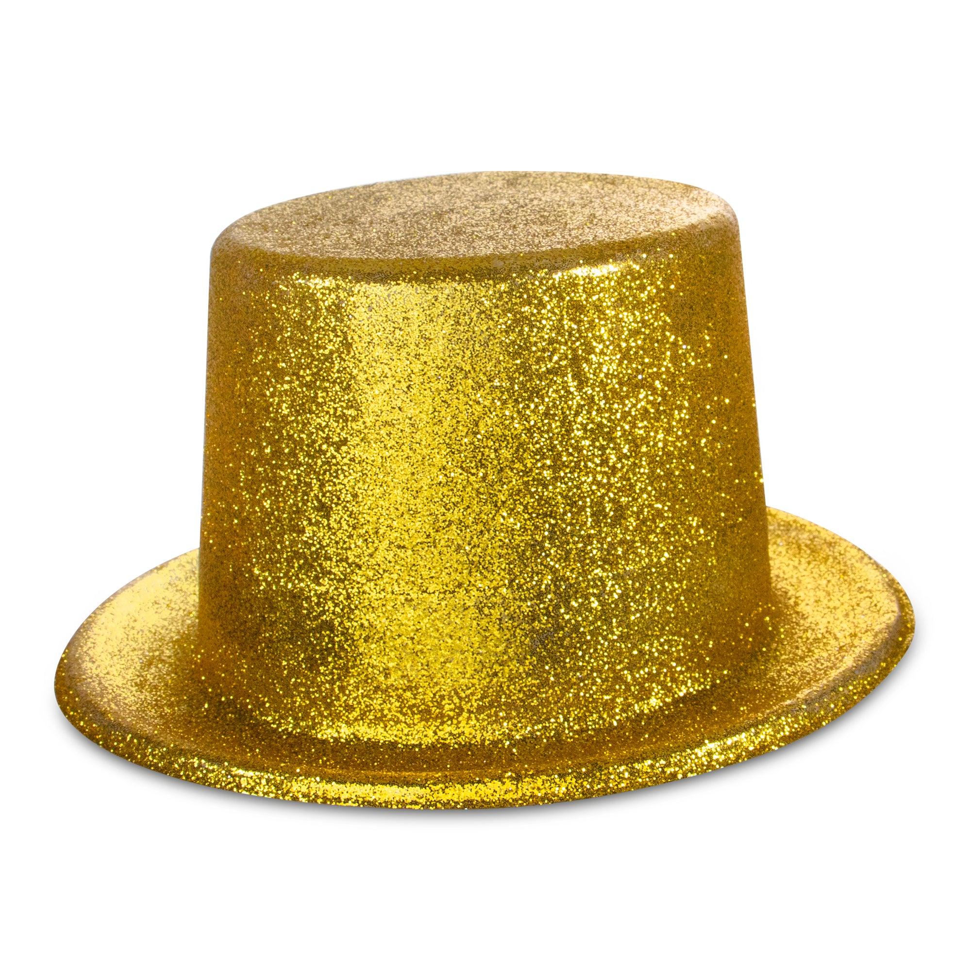 Gold Glitter Top Hat | Sparkly Top Hat | Windy City Novelties