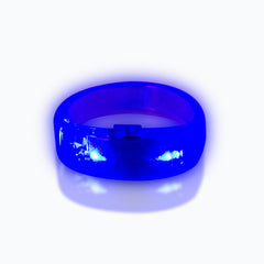 Blue LED Bangle Bracelet