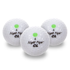 Night Flyer Green Golf Balls