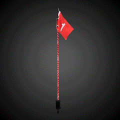 LED Night Flyer RC Flag Pin