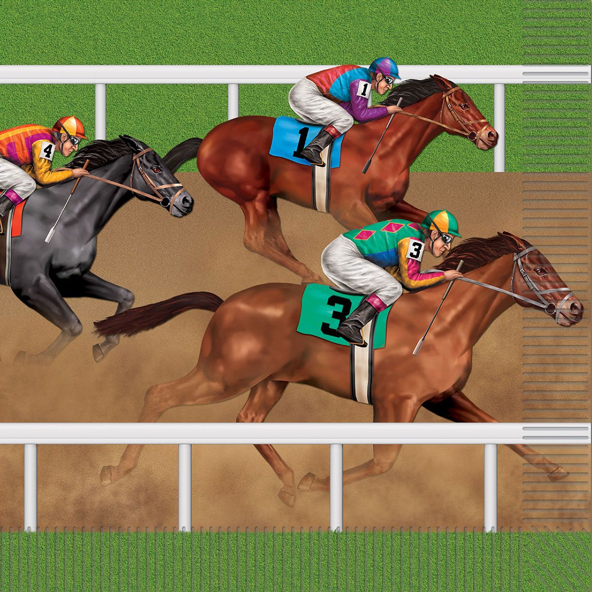 Horse Racing Lunch Napkins