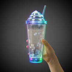 LED Blue Ice Cream Soda 13 oz. Tumbler