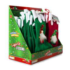 LED Christmas Stockings Retail Display