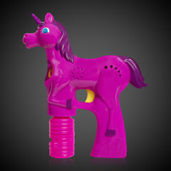 LED Unicorn Bubble Gun