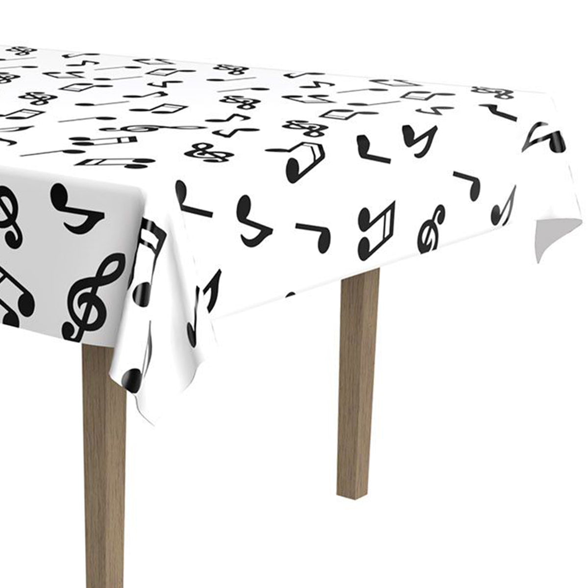 Table Notes Cover Musical Notes Table Cover – Windy City Novelties