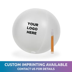 Glow in the Dark 12" Yellow Beach Ball