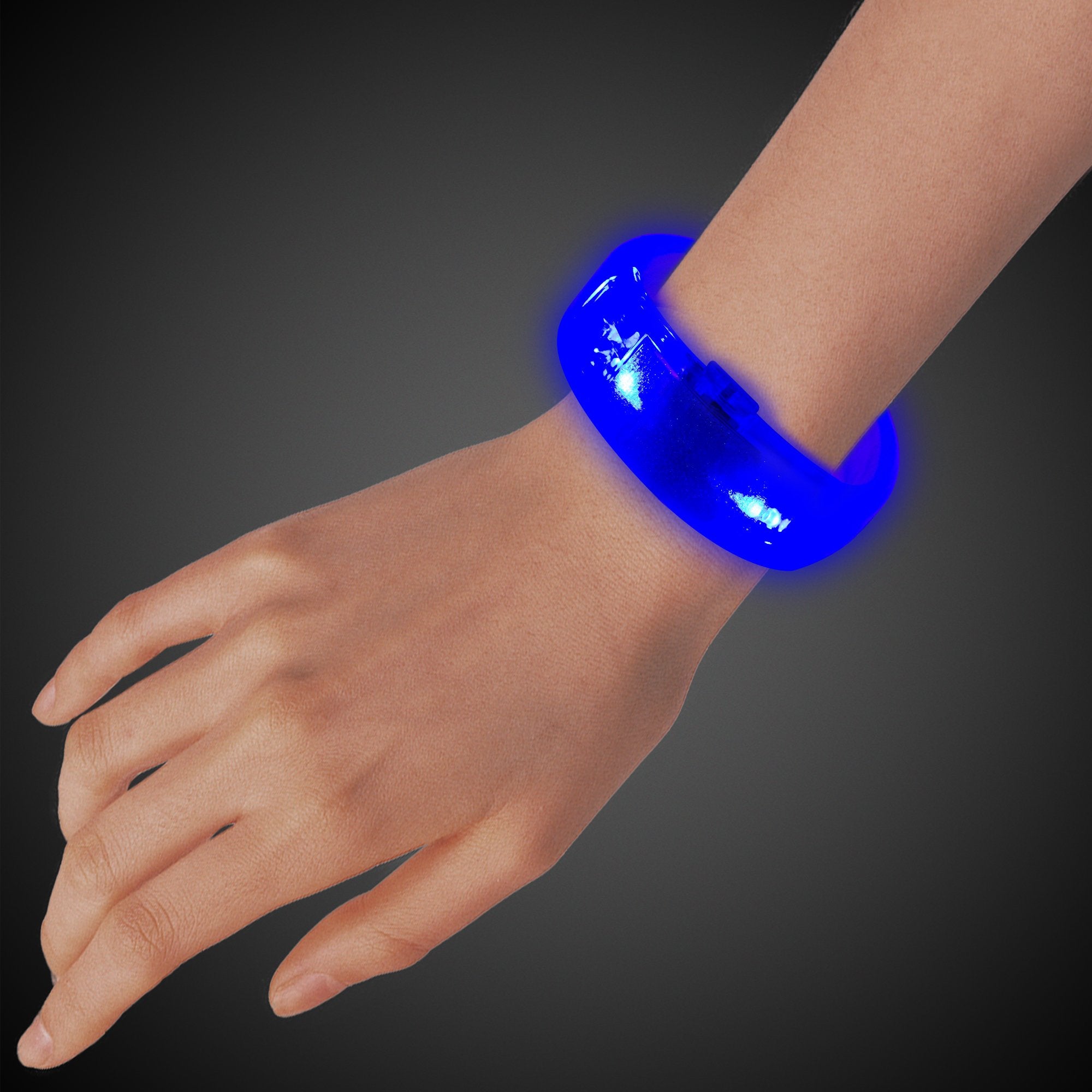 Led Bangles Blue LED Bangle Bracelet – Windy City Novelties