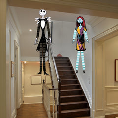 Nightmare Before Christmas Jack & Sally Hanging Decorations