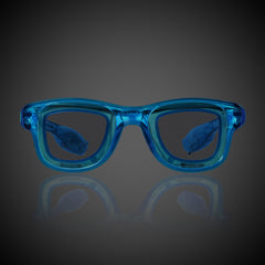 Blue LED Retro Sunglasses