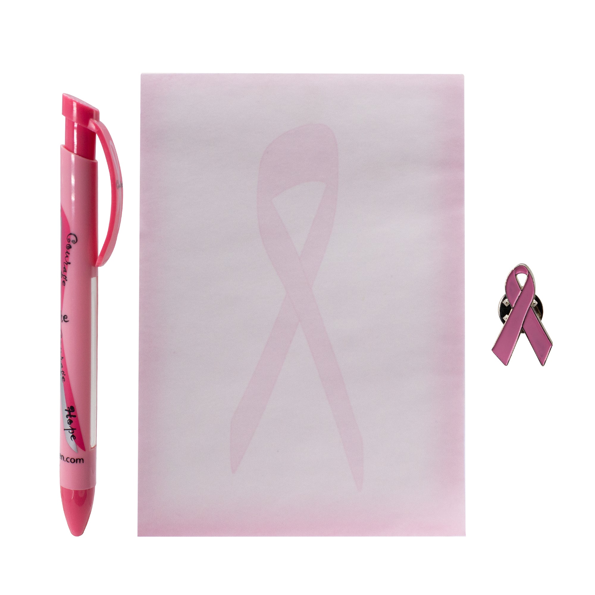 Pink Ribbon Note Pad Set – Windy City Novelties