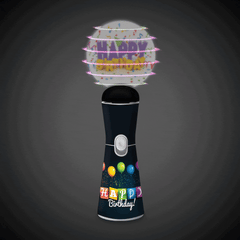 LED Birthday Coin Spinner Wand