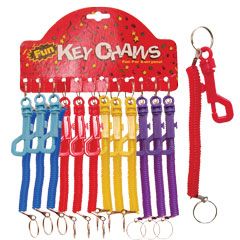 Coil Keychains