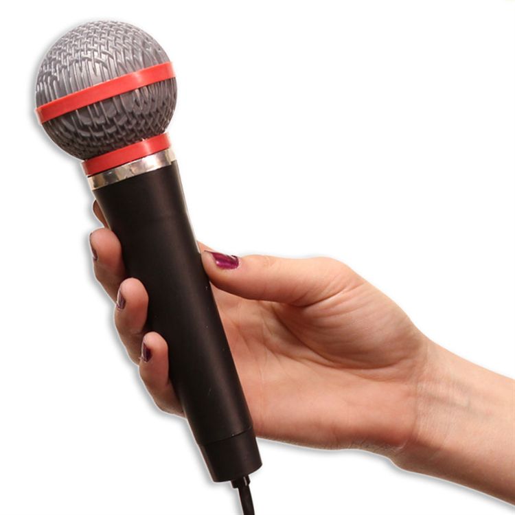 Plastic 10"  Microphones