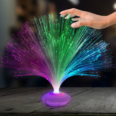 LED Fiber Optic 12" Centerpiece