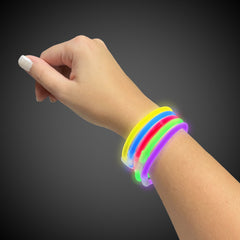 Assorted Glow 9" Bracelets Retail Counter Display