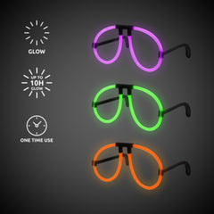 Halloween Glow Eyeglasses Retail Display
