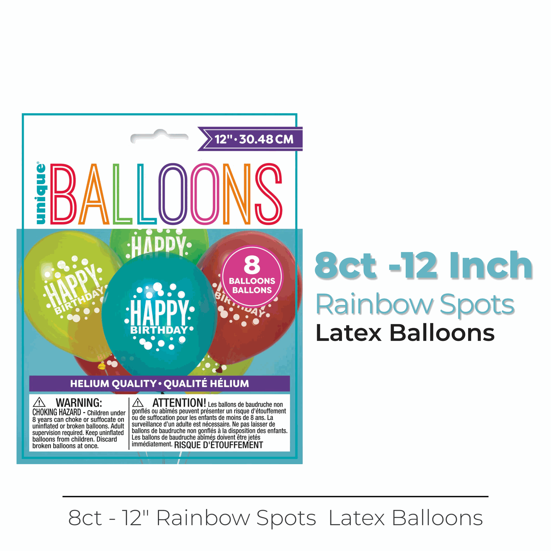 Rainbow Spots Birthday 12