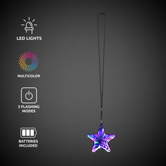LED Star Time Tunnel Necklace