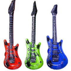 Inflatable 22" Assorted Color Guitars