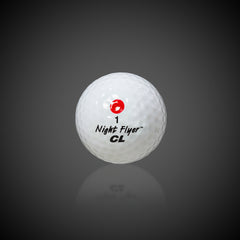 Night Flyer LED Red Constant-On Golf Ball