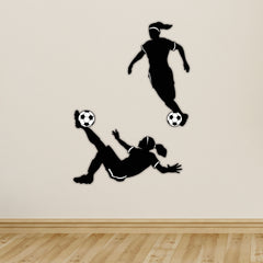 Female Soccer Player Cutouts