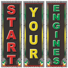 Start Your Engines Racing Signs
