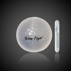 Blue Glow Flyer Golf Ball