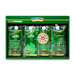St. Patrick's Day LED Pendant Bead Necklaces Retail Display