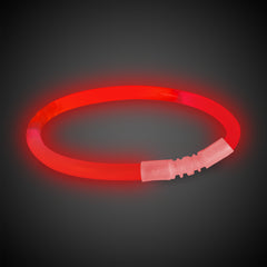 Red Glow 9" Bracelets