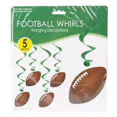 Football Whirl Decorations