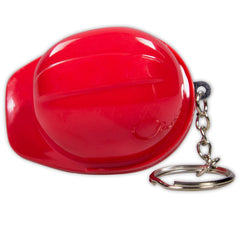 Red Construction Hat Bottle Opener Keychains