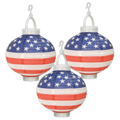Patriotic Light-Up Lanterns