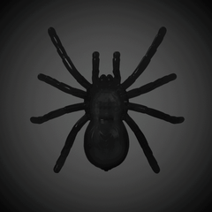 LED Halloween Spiders Retail Counter Display