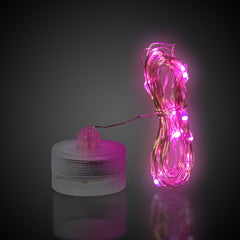 LED Pink Waterproof String Light