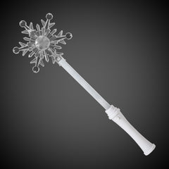 LED Snowflake Wands Retail Display