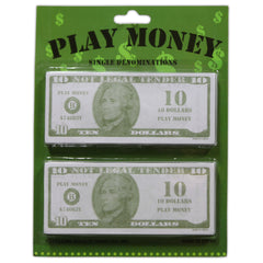 $10 Bills Play Money