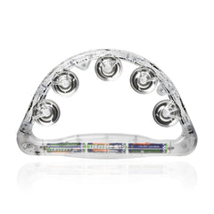LED Clear Tambourine