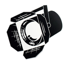 Movie Set Black & White Cutouts