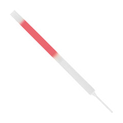 Red 10" Glow Sticks With Spikes