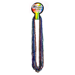 Assorted Color 7mm Bead 33" Necklaces