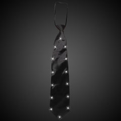LED Black Necktie