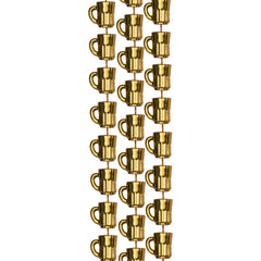 Gold Bead Beer Mug 33" Necklaces