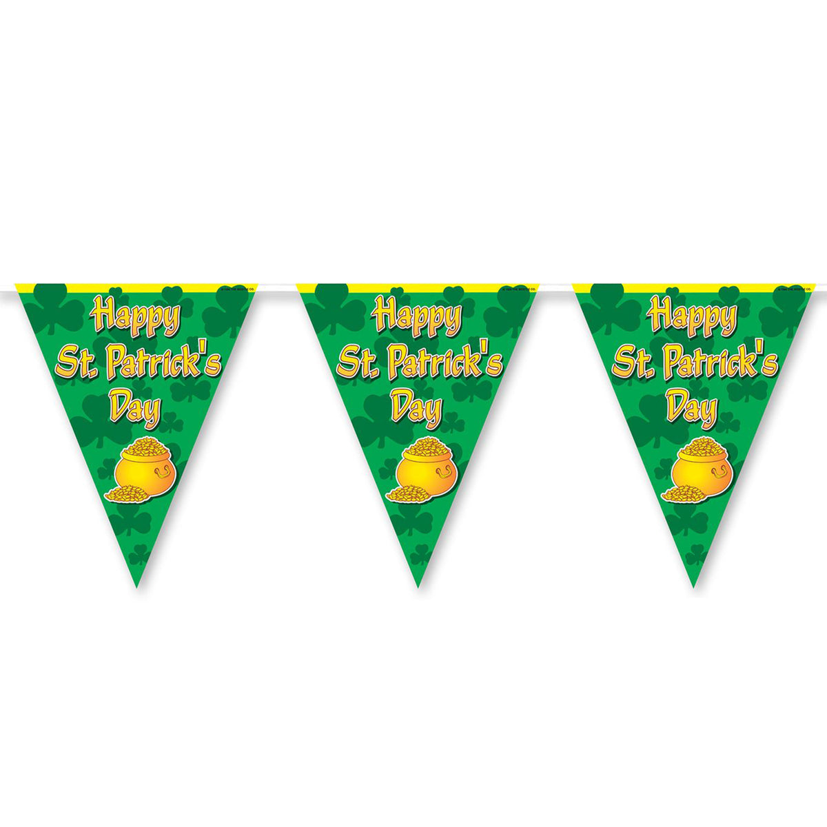 St. Patrick's Day Pennant Banner