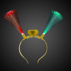 LED Fiber Optic Headbands