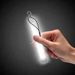 White 30 Minute 6" Glow Stick