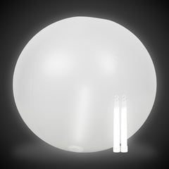 Glow White 24" Beach Ball
