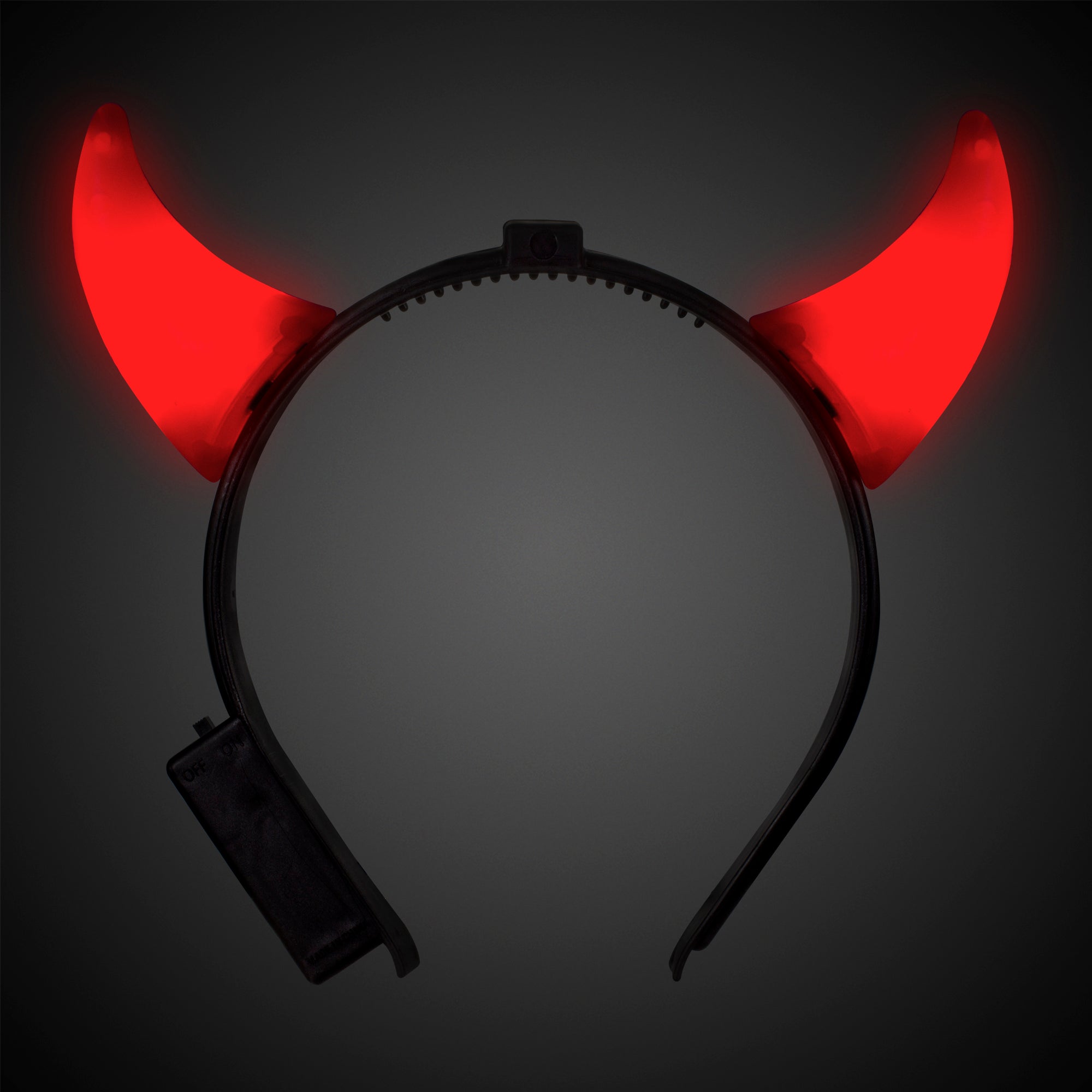 Light Up Red Devil Horns Headband | Windy City Novelties